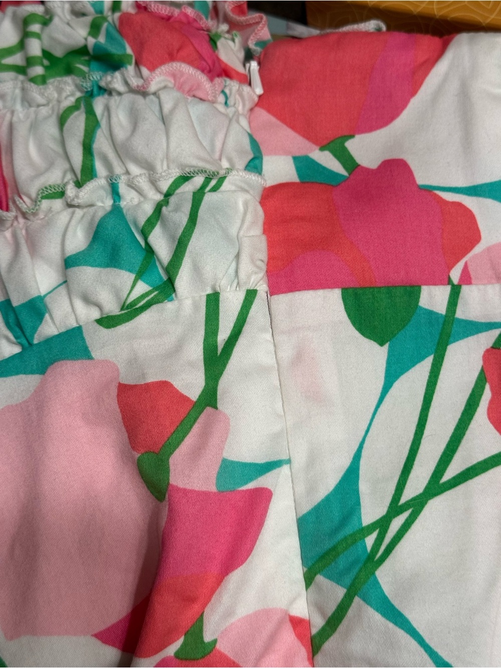 Lilly Pulitzer Franco strapless dress White had me a blast dress Sz 8 EUC - Picture 11 of 15